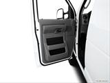  Inside of driver's side open door, window open photo